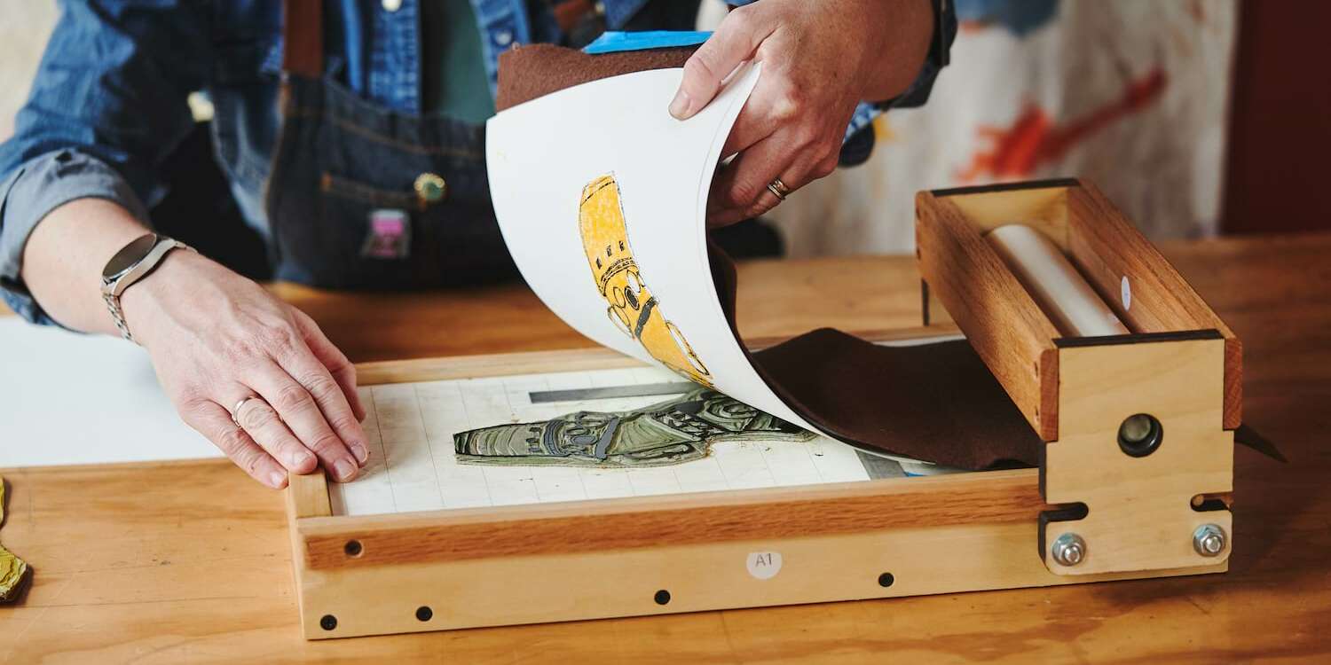 Reduction Print How To Reduction Linocut Printmaking (4-week) | WildCraft Studio School
